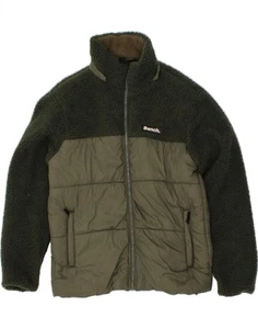 Chaqueta acolchada BENCH para hombre IT 50 grande caqui bloque de color poliéster CL20 - Imagen 1 de 7