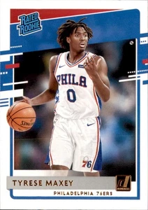 2020-21 Panini Donruss - Rated Rookies Tyrese Maxey #211 (RC) - Imagen 1 de 2