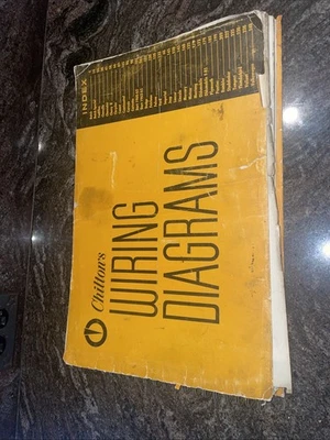 Chilton's Wiring Diagram  Book Jeep Ford Dodge Plymouth Chevy 1960-1965 Vehicles - Imagen 1 de 4