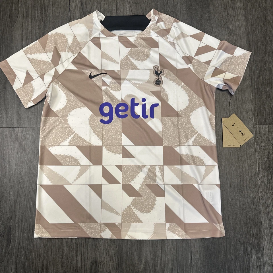 Nike Tottenham Hotspur Prematch Third Soccer Jersey DZ1345-101 Men’s L