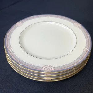 VTG Noritake Stanford Court 8⅛" Salad Plates • Set of 4 • New in Plastic • 1980s - Picture 1 of 7