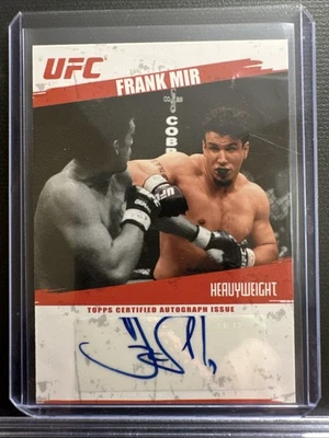 2009 Topps UFC Round 2 - Frank Mir Auto #FA-FM - Image 1 of 2