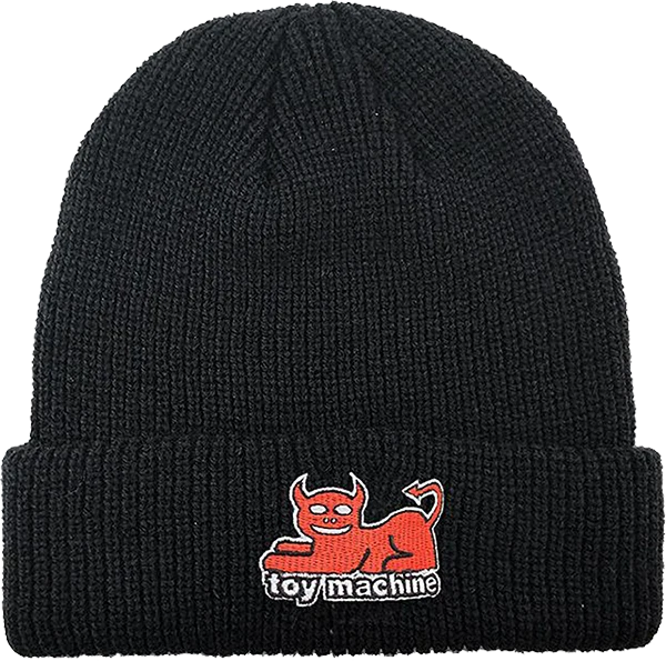 GORRO TOY MACHINE DEVIL CAT DOCK NEGRO Foto 1 de 1