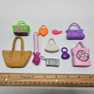 Barbie bambola LOTTO BORSE BORSE - borsetta pochette fashionista vita casa dei sogni - #2 - Foto 1 di 3