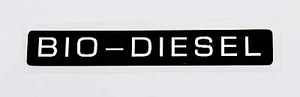 BIO-DIESEL EMBLEM - Picture 1 of 1