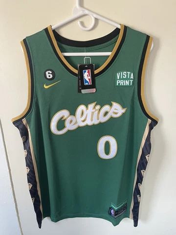 Jayson Tatum Boston Celtics Jersey Large Cover
