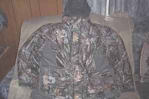 Mens XL Cold Weather Camo Hunting Jacket 3 n 1 Insulated Waterproof Parka Kanati - Picture 1 of 7