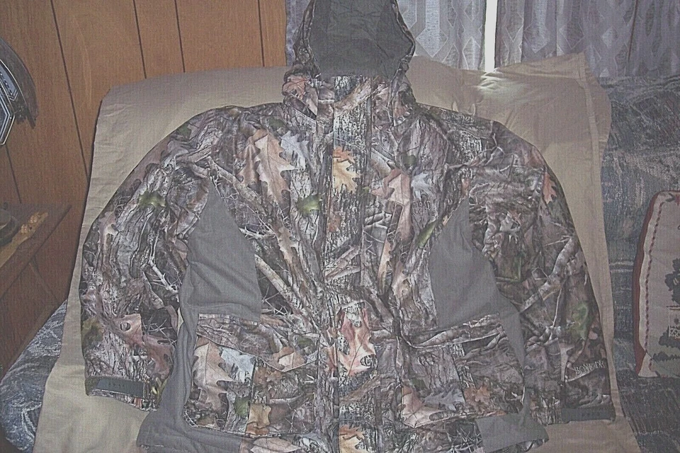 Mens XL Cold Weather Camo Hunting Jacket 3 n 1 Insulated Waterproof Parka Kanati - Image 1 of 4