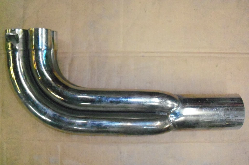 AC Cobra 427 stainless steel side pipe section - Image 1 of 4