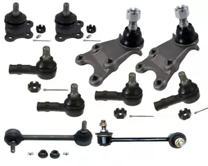 10 Pcs Steering Kit Isuzu Trooper S 3.5L Ball Joints Tie Rods Ends Sway Bar Link - Picture 1 of 5