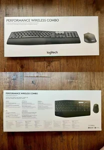 Logitech Performance Wireless Mouse & Keyboard Combo 1642113 -Brand New & Sealed - Afbeelding 1 van 7