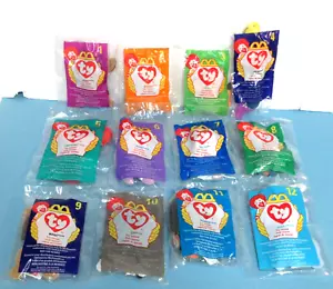 1998 McDonalds TY Beanie Babies Complete Set 1 - 12 Sealed!! - Picture 1 of 7