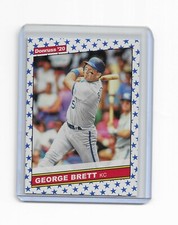 George Brett 2020 Donruss Independence Day Retro 86 Card #229 Royals 