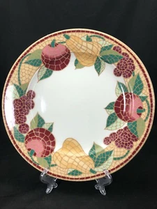Platos de cena Pier 1 mosaico fruta loza. Varios disponibles - Imagen 1 de 8