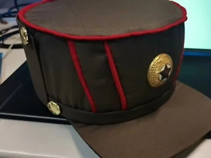 Replica Korea War Korean solider hat with badge size 60cm - Picture 1 of 5