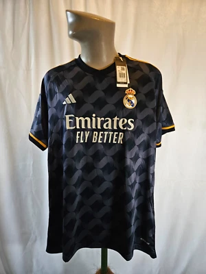 ADIDAS Real Madrid 2023/2024 Auswärts KIT Trikot XL NEU