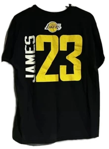 Maglietta maglia NBA Los Angeles Lakers LeBron James Majestic (Med) - Foto 1 di 3