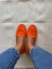 Friulane-Modellschuhe für Damen und Mädchen in oranger Farbe