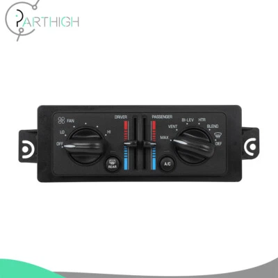 Unidad de interruptor de control climático calentador de aire acondicionado para 97-08 Buick Century 97-04 Regal Foto 1 de 4