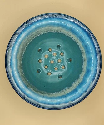 Ceramic Berry Colander/Strainer Signed by Artist  - Image 1 of 3