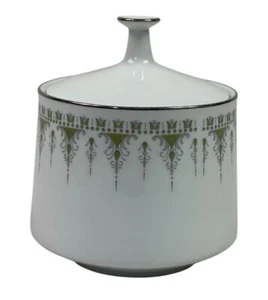 NORITAKE Kambrook 6954 Sugar Coffee Tea Bowl with Lid Made in Japan Vintage 10cm - Picture 1 of 9