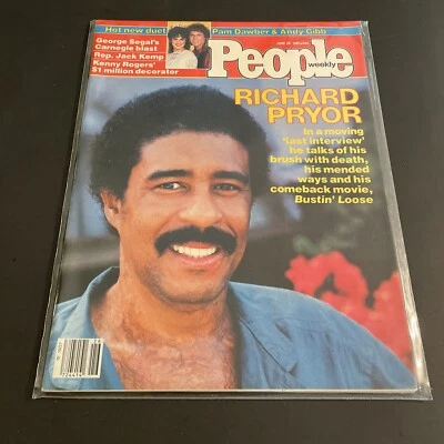 Vintage Magazine: People Weekly - June 1981 / Richard Pryor / MKG Foto 1 de 2