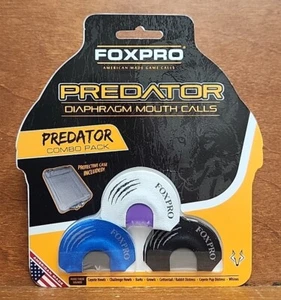 FOXPRO Coyote Predator Diaphragm Mouth Calls Combo Pack - Picture 1 of 2