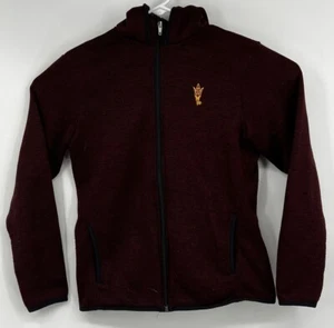 Arizona State ASU Sun Devils Chaqueta Pullover Cremallera Completa Mujer Grande - Imagen 1 de 5