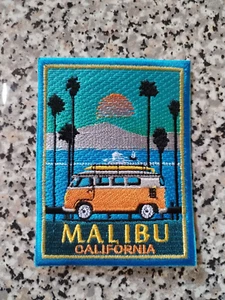 PATCHES MALIBU CALIFORNIA SURF BEACH USA TO COLLECT TO SEW - Picture 1 of 4