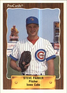 1990 Iowa Cubs ProCards #316 Steve Parker