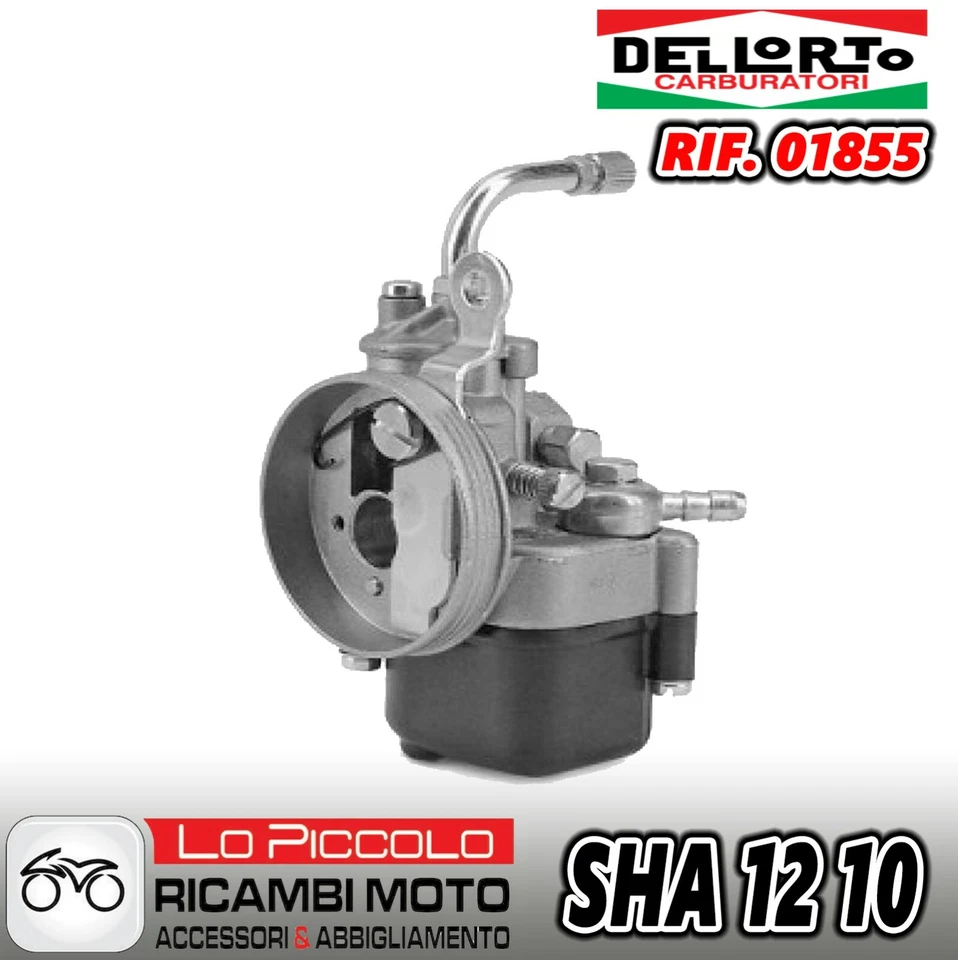 DELLORTO 01855 CARBURATORE CIAO BRAVO SHA 12-10 PX P DELL'ORTO PIAGGIO