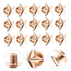  50 Pcs Alloy DIY Five-pointed Star Rivets Clothing Spikes Stud Studs for