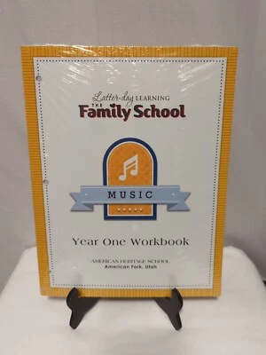 [NEW] [SEALED] Latter-day Learning - Music - Workbook - Year One - LDS - Image 1 of 2