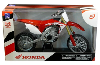 Honda CRF450R 1/6 Scale Supercross Motocross Dirt Bike Motorcycle Racing NEW - Image 1 of 4