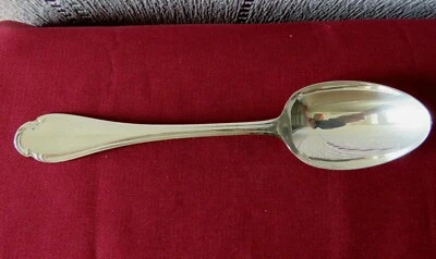 CHRISTOFLE  : cuillère a soupe en métal argenté modèle pompadour - Photo 1/4