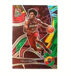 2021-22 Panini Spectra Tmall Yellow/Red/Green Prizm #65 Collin Sexton #39/75