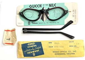 Incredible find! Vintage 1950's for Glasses/Sunglasses Cat Eye Original titmus - Picture 1 of 1