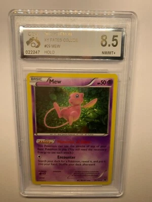 CGA 8.5 Mew - 29/124 - Holo Rare XY: Fates Collide - Image 1 of 4