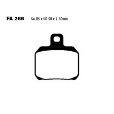 COPPIA PASTIGLIE EBC V FA266V 737.70.50 FOR KTM 1290 SUPER DUKE RR 2021-2022