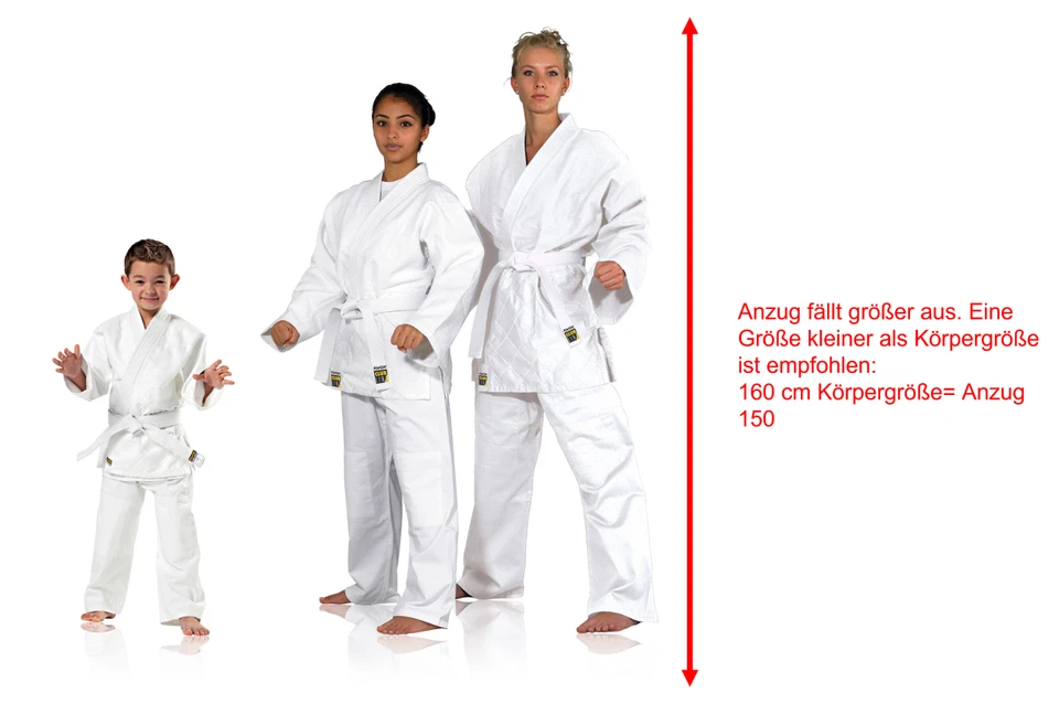 Perfekter Einsteigeranzug Judoanzug, Ju Jutsu, Randori KWON®, 420 g/m² 120-190 - Bild 1 von 4