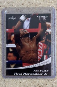 FLOYD MAYWEATHER JR 💎HOF/GOAT !!! LEAF “EXCLUSIVE COLLECTION” 2020