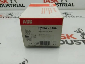 ABB S283W-K16A Circuit Breaker Box of 3 - Picture 1 of 3