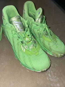 Adidas Dame 7 "I Am My Own Fan" Basketball Shoes, Solar Green, FY0160, Size 8.5 - Picture 1 of 8