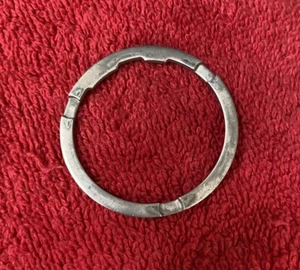 Silver Cassette Spacer 1.70mm fits 11 Speed Freehub for 9 or 10 Shimano Cassette - Picture 1 of 6