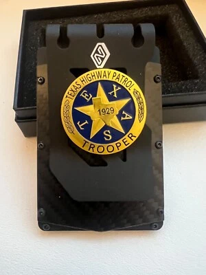 Texas state trooper collector  Wallet - Black - Image 1 of 3