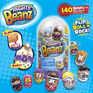 Mighty Beanz Slam Pack (Series 1) with 8 Beanz - Picture 1 of 8