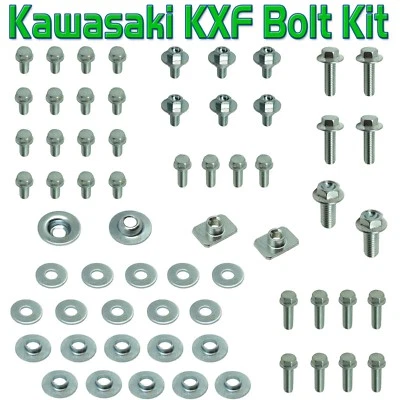 Original Body Bolt Kit Kawasaki KX 60 65 80 85 plastics fenders seat - Image 1 of 3