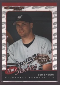 BEN SHEETS 2001 DONRUSS BASEBALL'S BEST BRONZE ROOKIE MINT RC SP BREWERS - Picture 1 of 1