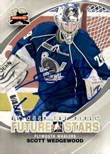 Scott Wedgewood - Signed 2011-12 In The Game Between The Pipes Future Stars #35 - Picture 1 of 2