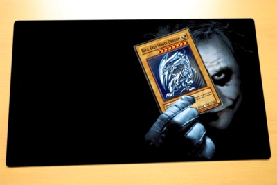 No.266 TCG CCG Custom Playmat Joker Blue Eyes White Dragon Card Game Deck Mat - Image 1 of 2
